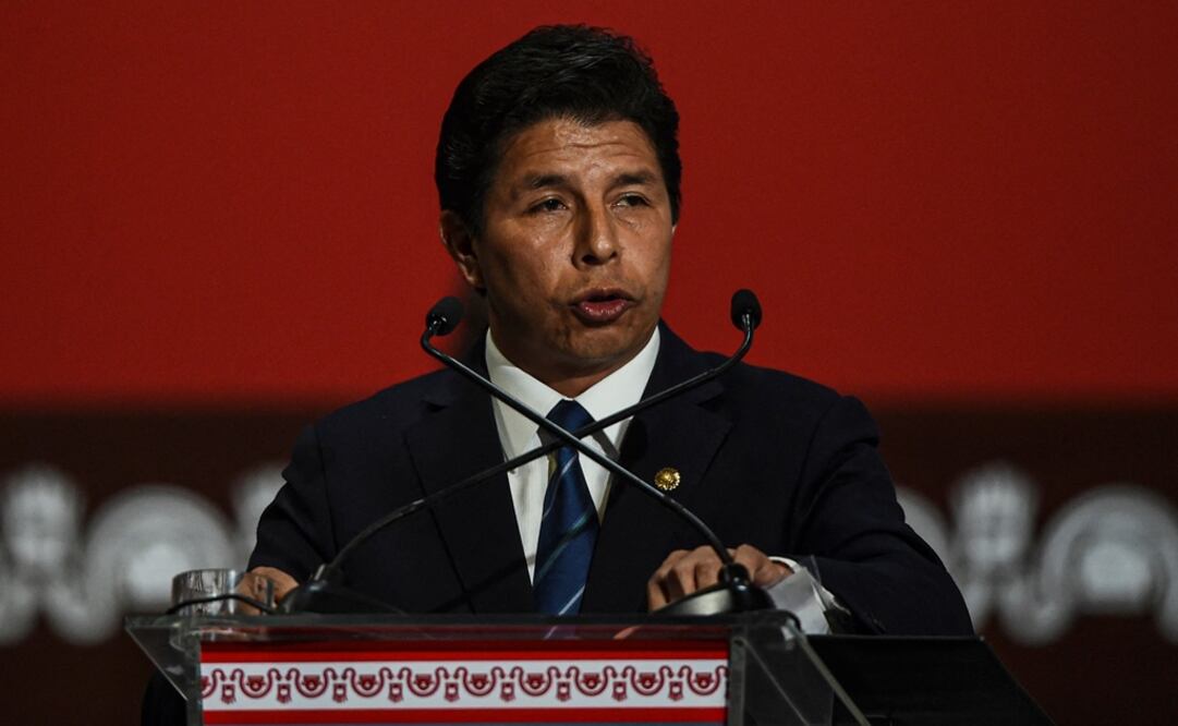 El presidente peruano, Pedro Castillo. Foto: AFP