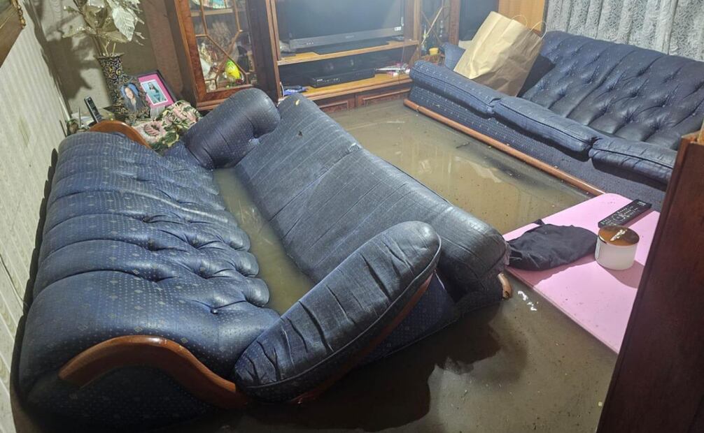 Daños materiales en casas de Naucalpan. Foto: Especial