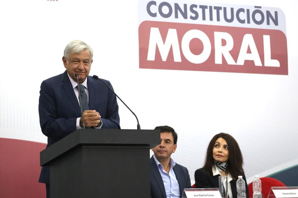 La constitución moral de AMLO Foto: Berenice Fregoso / EL UNIVERSAL