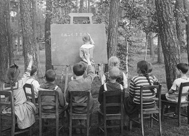 Así se fomentó el regreso a la escuela hace 100 años, cuando la tuberculosis era un mal devastador