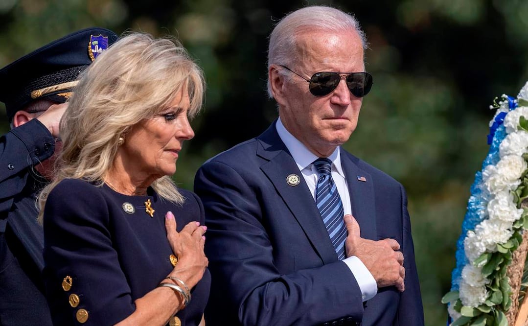 El presidente de Estados Unidos, Joe Biden, junto a su esposa Jill. Foto: EFE