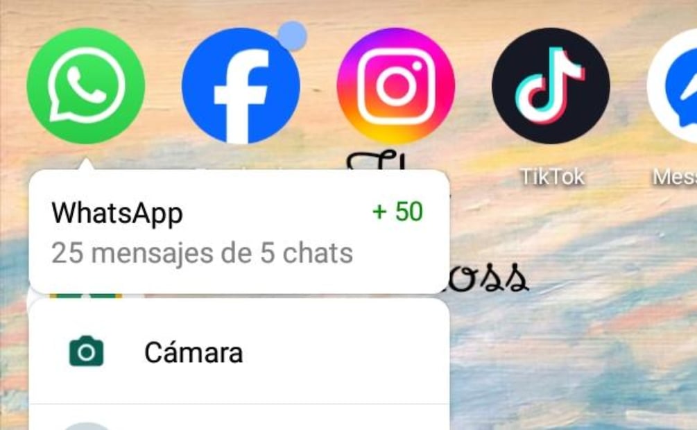 La cámara secreta de WhatsApp es un atajo que debes conocer. Foto: Captura de pantalla