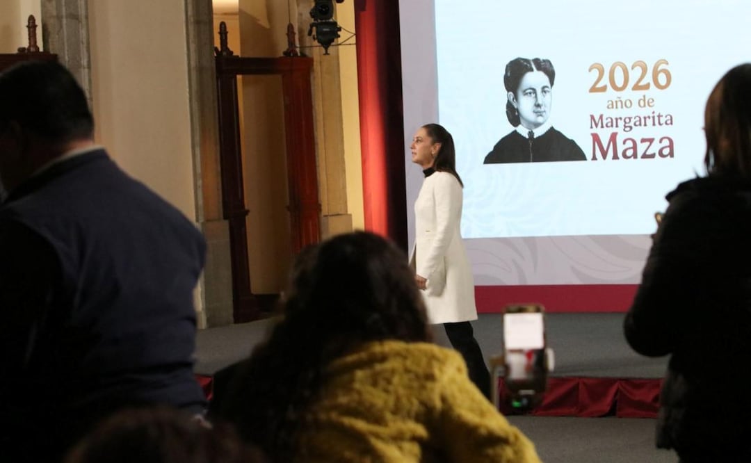 La mañanera de la presidenta Claudia Sheinbaum se vio interrumpida tras el sismo de magnitud preliminar 6.5 registrado la mañana de este viernes (02/01/2025). Foto: Gustavo Alberto/Cuartoscuro.com