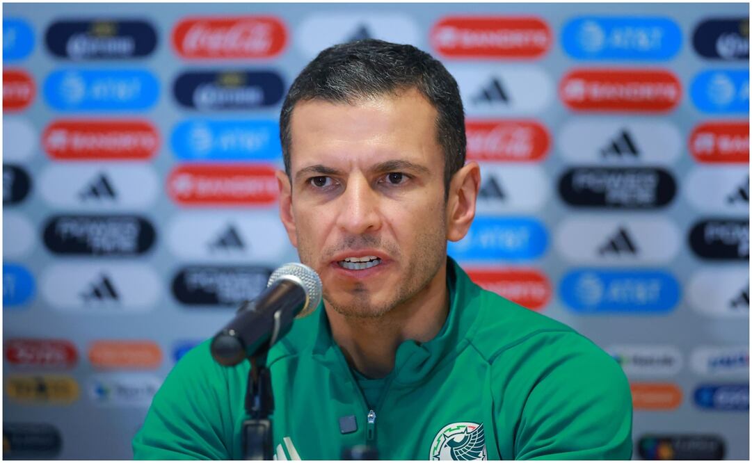 Jaime Lozano en conferencia de prensa con la Selección Mexicana / FOTO: Imago7