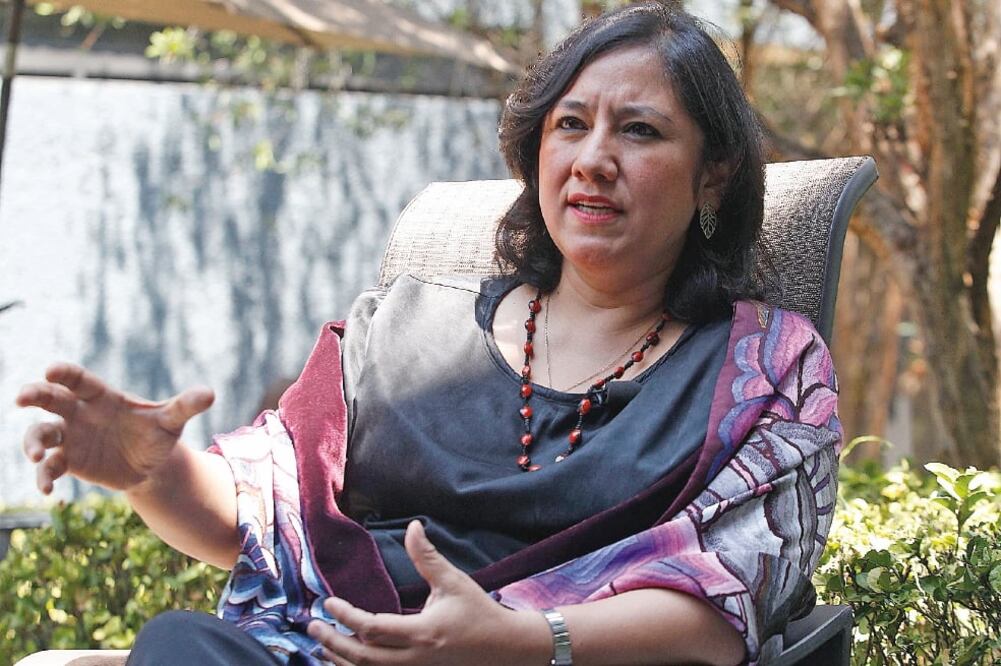 Irma Sandoval, Aspirante de Morena a la Asamblea Constituyente (ARIEL OJEDA. EL UNIVERSAL)