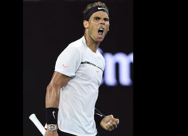 Nadal vence a Dimitrov y enfrentará a Federer en la final del Abierto de Australia