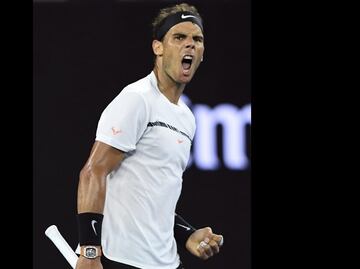 Nadal vence a Dimitrov y enfrentará a Federer en la final del Abierto de Australia