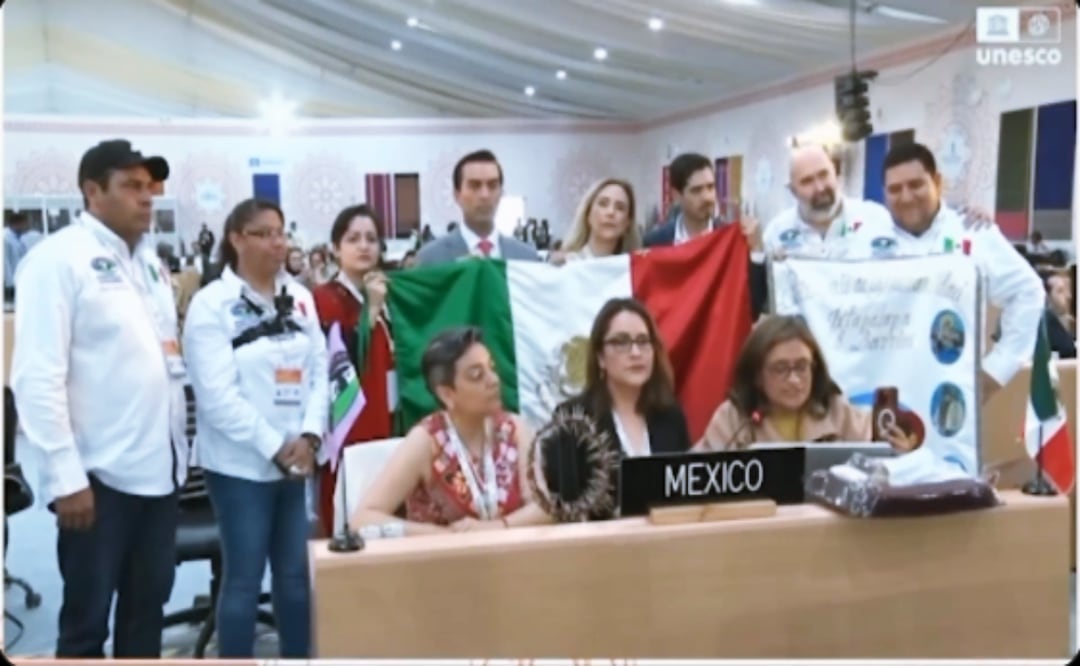 Alcaldesa de Iztapalapa celebra declaratoria de la Pasión de Cristo como Patrimonio Cultural. Foto: Captura de pantalla