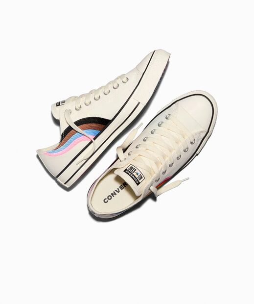 La colección “Siempre orgullosos de ser" fue en colaboración con personas que pertecen al LGBTQIA+. Foto: Converse