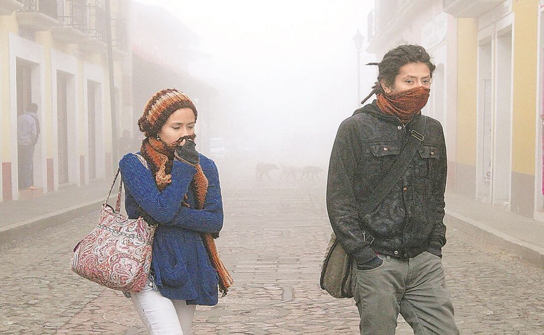 Hidalgo alertó a la población por temperaturas de hasta -5 grados Celsius y bancos de niebla en la zona montañosa. Foto: Archivo/ EL UNIVERSAL