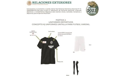 Cancillería dará a sindicato 2 mdp en ropa deportiva