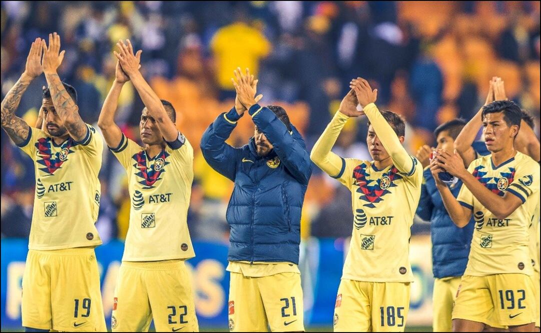 Jugadores del América. Foto: Twitter