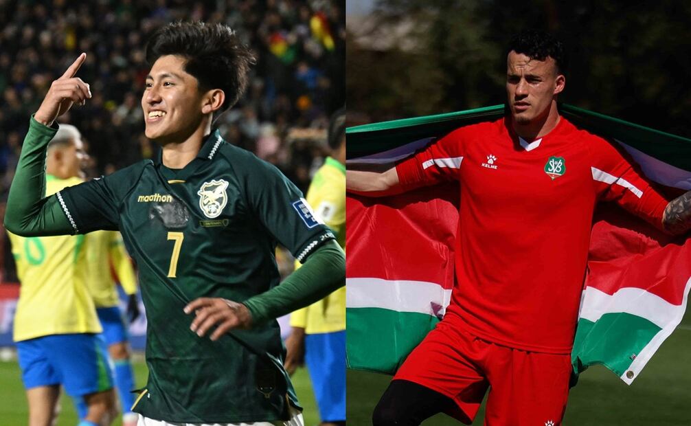 Bolivia y Surinam, rumbo al Repechaje Intercontinental para el Mundial de 2026 - Fotos: AFP y Diego Simón Sánchez/EL UNIVERSAL