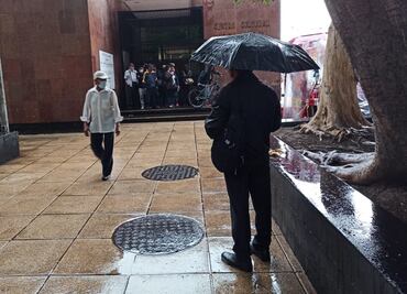 Registran lluvia en al menos seis alcaldías de la CDMX