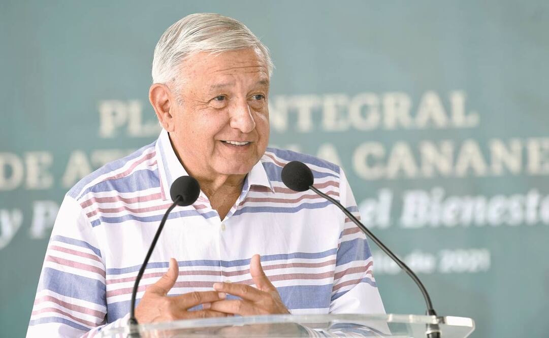 El gobierno escuchará todas las voces en el conflicto de la huelga de Cananea y se dará la razón a quien la tenga, afirmó el Presidente. Foto: Presidencia.