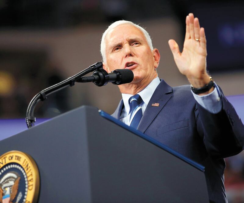 Mike Pence describió al T-MEC como uno de los acuerdos comerciales más importantes de la historia de EU. Foto/ARCHIVO EL UNIVERSAL