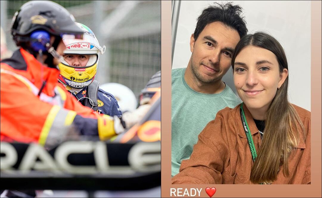 CHECO PÉREZ, BIEN EN EL AMOR PERO MAL EN LA PISTA - FOTO: ESPECIAL
