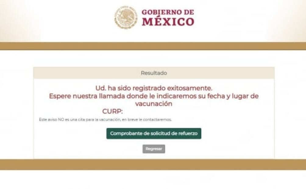 Inicia registro para refuerzo de dosis antiCovid para personas de 40 a 59 años