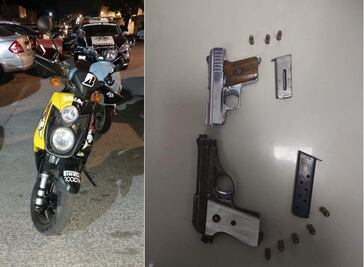 Disparan a dos desde motonetas en Ecatepec; detienen a agresores