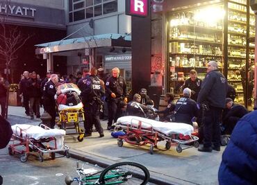 Reportan tiroteo en centro de Manhattan; hay tres heridos