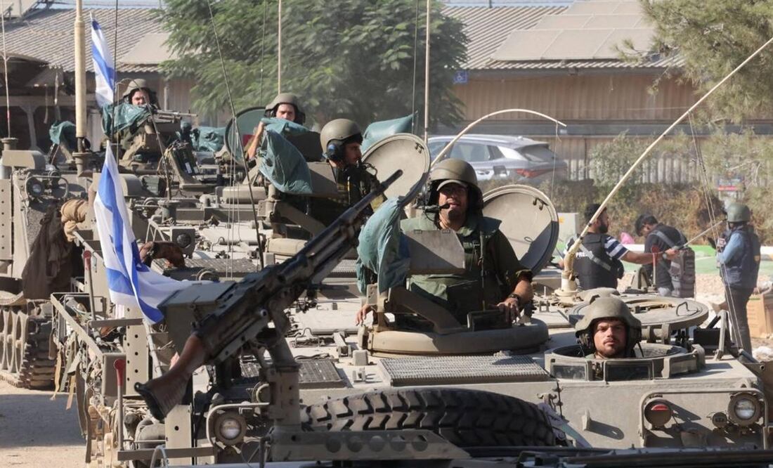 Israelíes en el kibutz Beeri, cerca de la frontera con la Franja de Gaza. Foto: Ilustrativa. AFP