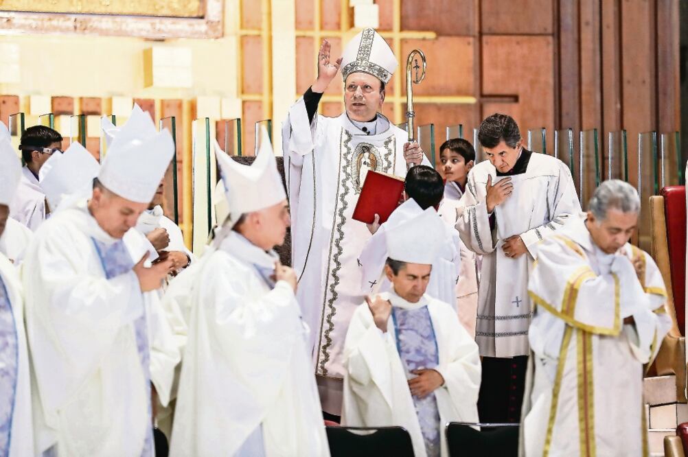 El nuncio apostólico Franco Coppola señala que en México 83% de la población se declara católica y otro 10% protestante (ARCHIVO EL UNIVERSAL)