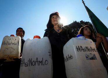 "No es tema de pipas, es que falta gasolina", insiste gobernador de Jalisco