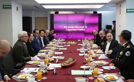 Sheinbaum asiste a reunión de seguridad con gobernadores y Alfonso Durazo