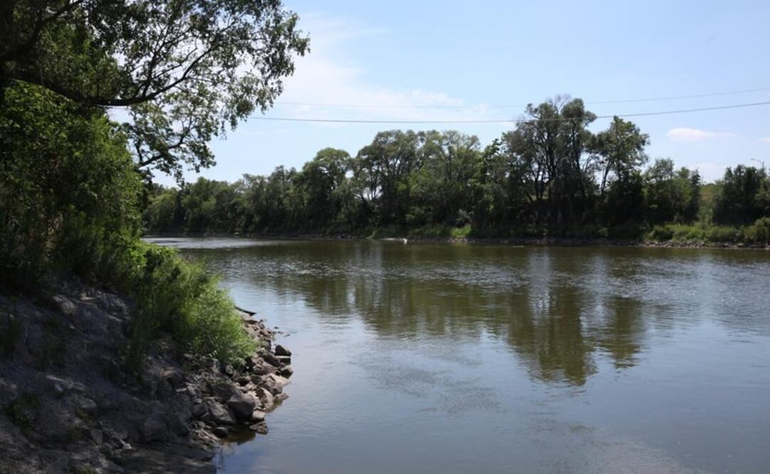 Río Elkhorn, al oeste de Omaha, Nebraska. Foto: AP
