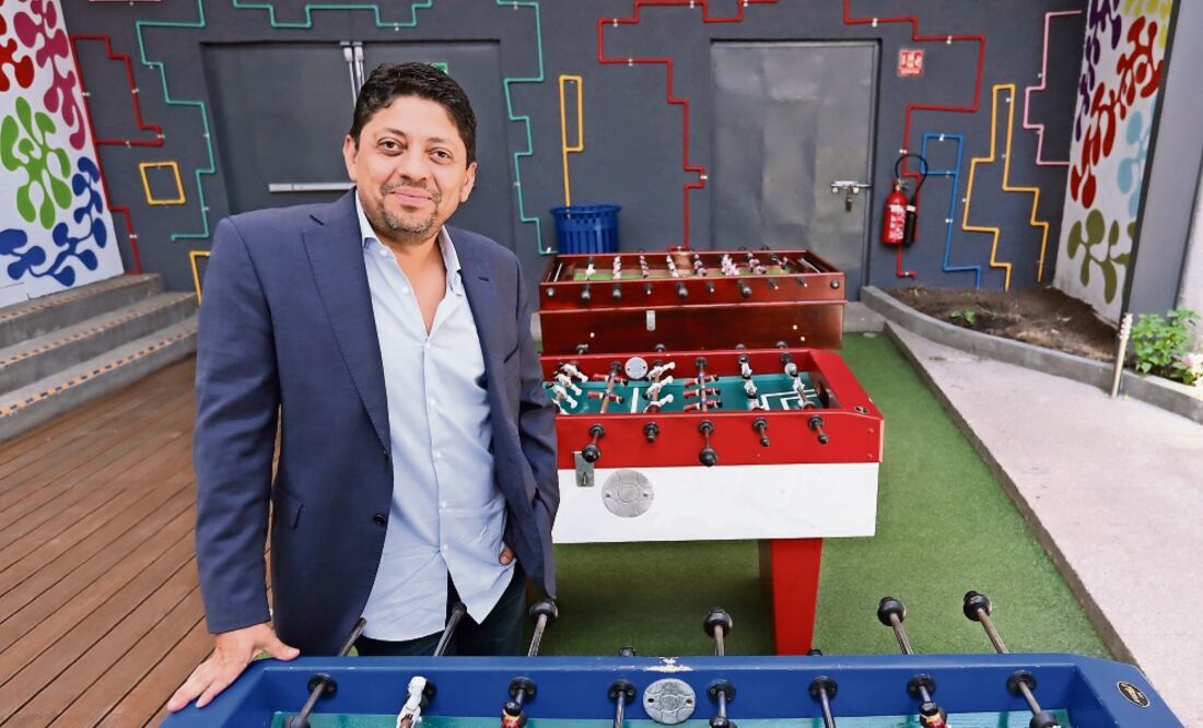 Alfredo Bernacchi, director de mercadotecnia de Edenred, dijo que el nuevo sexenio puede mejorar el uso de dinero público como lo hace la IP. Foto: BERENICE FREGOSO. EL UNIVERSAL