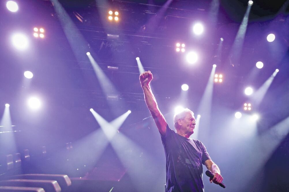 El cantante Ian Gillan, del grupo británico. (EFE)