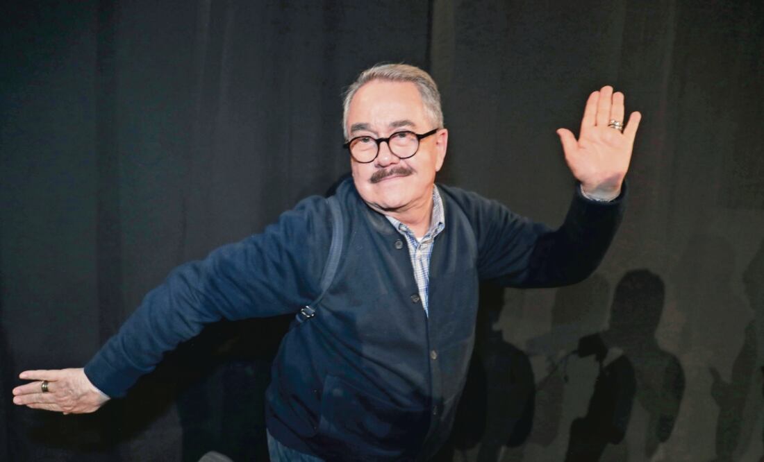 Sola dice que conoce a la conductora y los presentadores. Foto: LUIS CORTÉS. EL UNIVERSAL