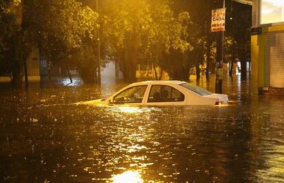 Intensas lluvias provocan inundaciones en Morelia