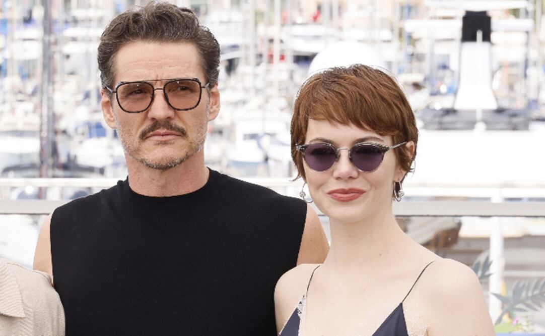 Pedro Pascal y Emma Stone posan para los fotógrafos en la sesión fotográfica de la película "Eddington" en el 78º Festival Internacional de Cine de Cannes.
Foto: Joel C. Ryan/Invision/AP