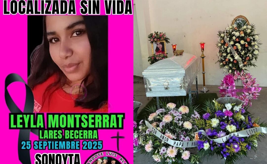 Leyla apenas tenía 15 años; la Fiscalía de Sonora señala a dos de sus amigas como responsables de su muerte
Foto: Especial.
