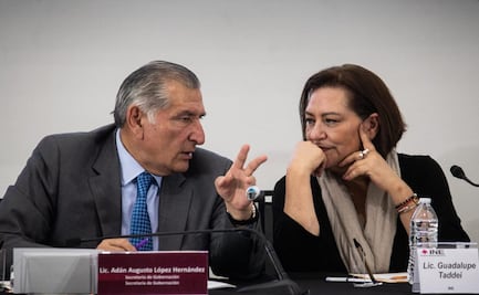 Adán Augusto pide dejar atrás “heridas” con INE; Taddei afirma que nunca faltarán al respeto a instituciones
