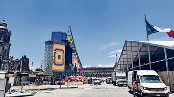 Avanza el retiro de las estructuras del Fan Fest