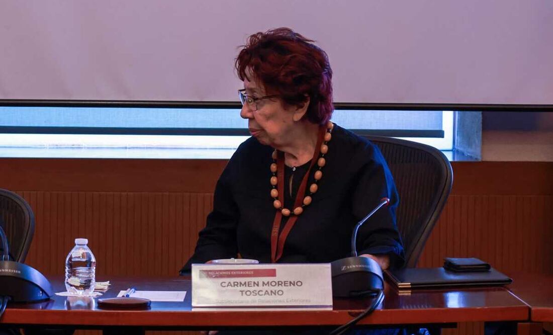 Carmen Moreno Toscano fue ratificada por el pleno del Senado y rindió protesta como Embajadora Extraordinaria y Plenipotenciaria de México en el Reino de los Países Bajos. Foto: X @CMorenoToscano1