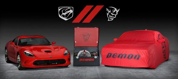 A subasta los últimos ejemplares del Dodge Demon Y Viper