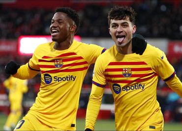 Pedri marca y Barcelona se afianza en la cima de LaLiga