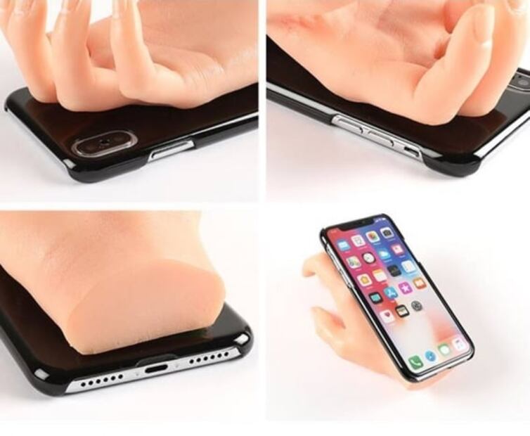Conoce la funda para celular en forma de mano