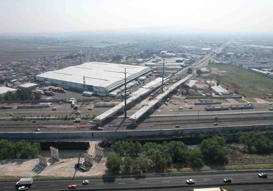 La Mexiquense es una obra que conectará al AIFA, pasando por Periférico Norte, a través de los municipios de Tultitlán, Coacalco, Ecatepec, Tecámac y Tonanitla. Foto: Especial