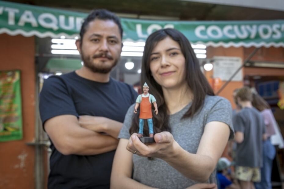 Amantes de los taquitos al pastor: el taquero está inmortalizado en un muñeco coleccionable