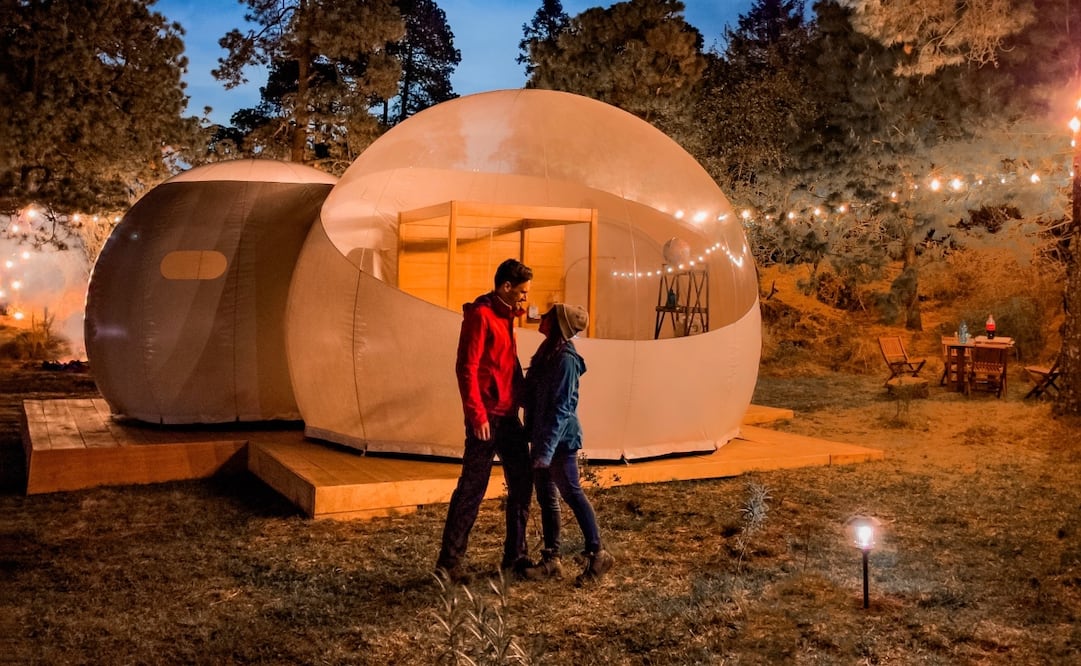 Instagram live: el hotel burbuja de CDMX