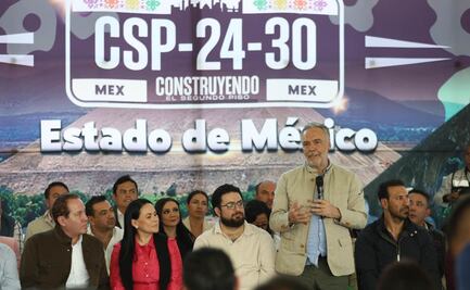 Diputados, senadores y exgobernadores anuncian plataforma CSP 2024-2030; buscan impulsar propuestas de Sheinbaum