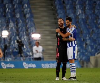 Real Madrid empata con la Real Sociedad en el inicio de la Liga Española