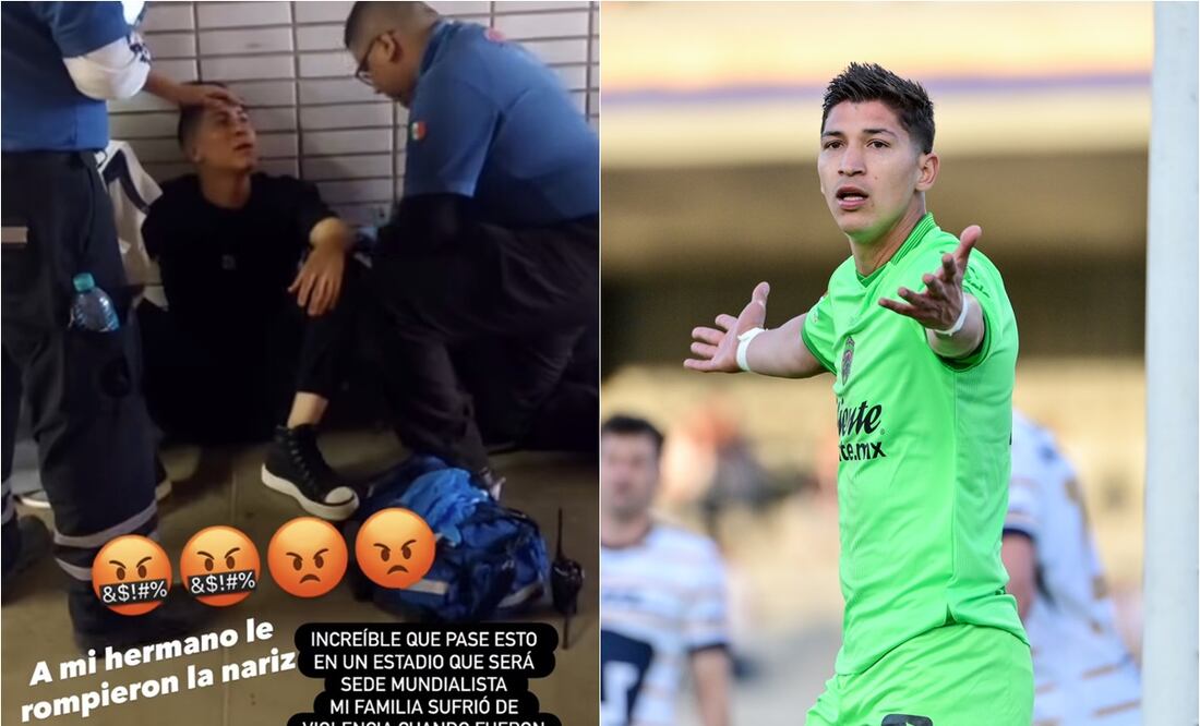 FOTO: ESPECIAL - Ángel Zaldívar explota y denuncia que su hermano fue agredido dentro del Estadio Akron; "Increíble que pase esto en un estadio mundialista"