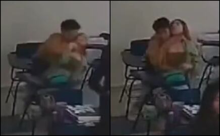 VIDEO: Estudiante aplica llave china a su compañera en salón de clases en Pachuca, Hidalgo