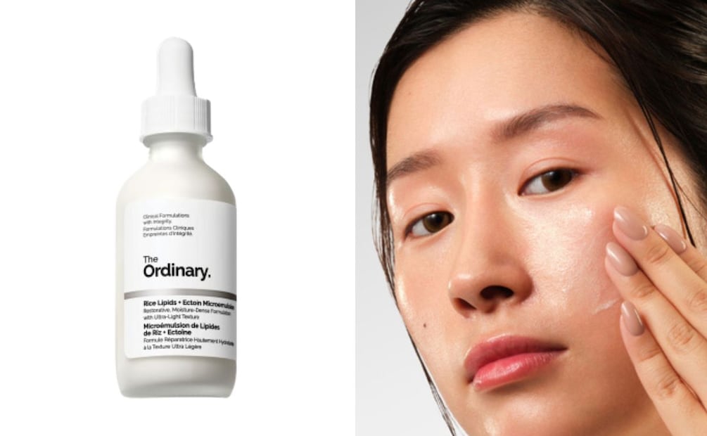 Rice Lipids + Ectoin Microemulsión se une a la familia de hidratantes de The Ordinary. Los otros son Natural Moisturizing Factors (textura en gel), Natural Moisturizing Factors + HA (con ácido hialurónico) y Natural Moisturizing Factors + Phytoceramides (hidratación intensa). Foto: Cortesía The Ordinary