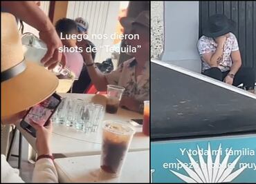 Familia visita una cantina, les dan alcohol adulterado y terminan en el hospital en Jalisco